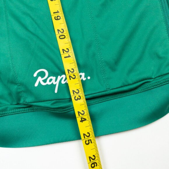 Rapha Core Cycling Jersey Men's Medium Green Short Sleeve Full Zip Pockets - Picture 11 of 14